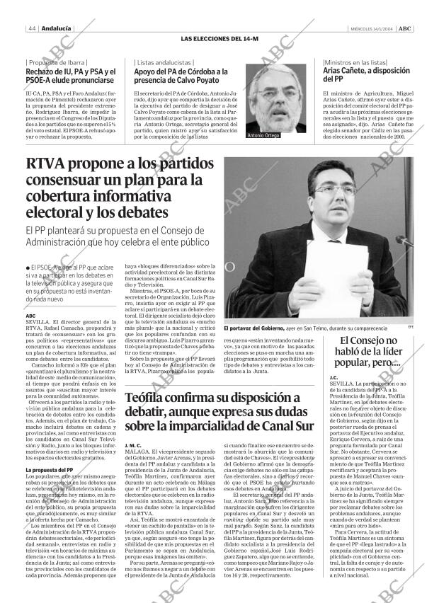 ABC SEVILLA 14-01-2004 página 44