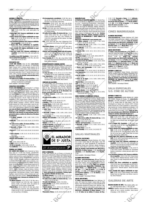 ABC SEVILLA 14-01-2004 página 61