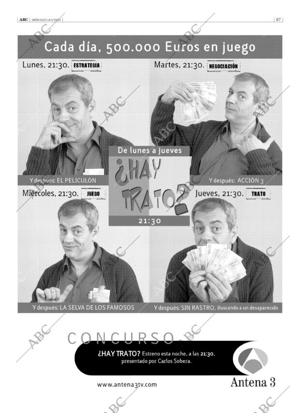 ABC SEVILLA 14-01-2004 página 87