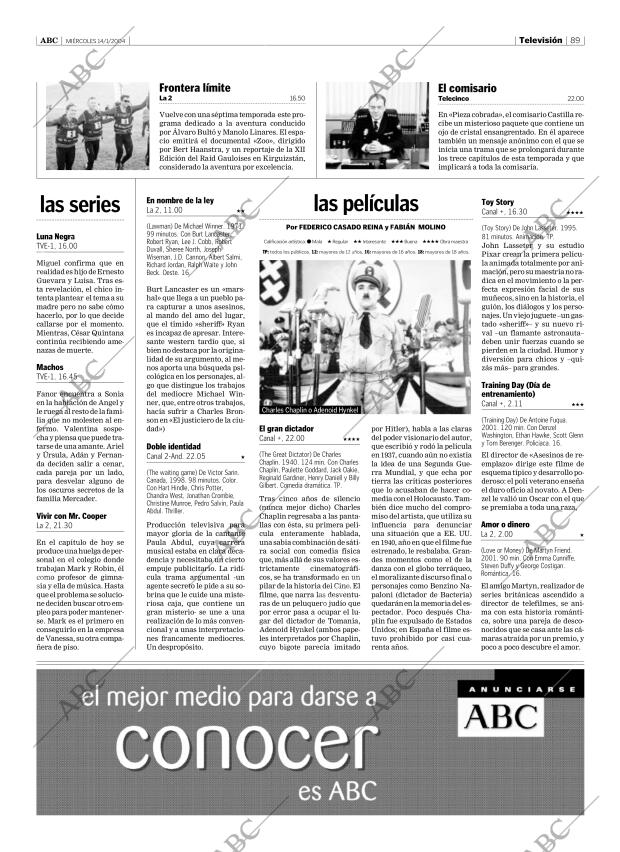 ABC SEVILLA 14-01-2004 página 89