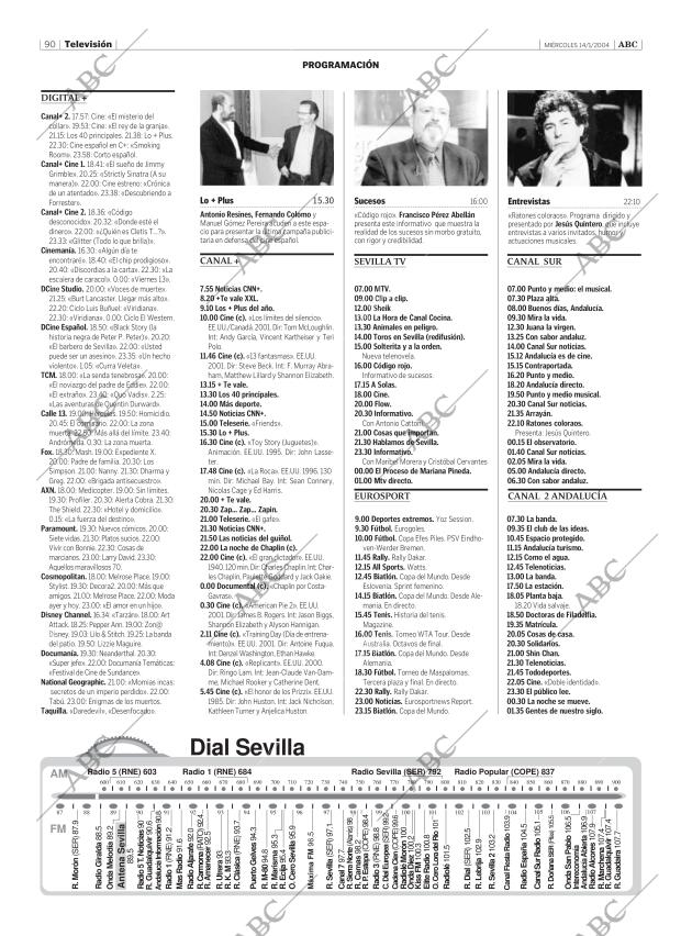 ABC SEVILLA 14-01-2004 página 90