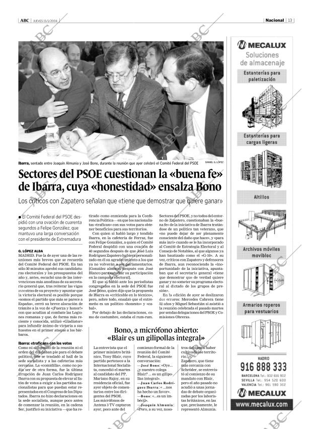 ABC CORDOBA 15-01-2004 página 13