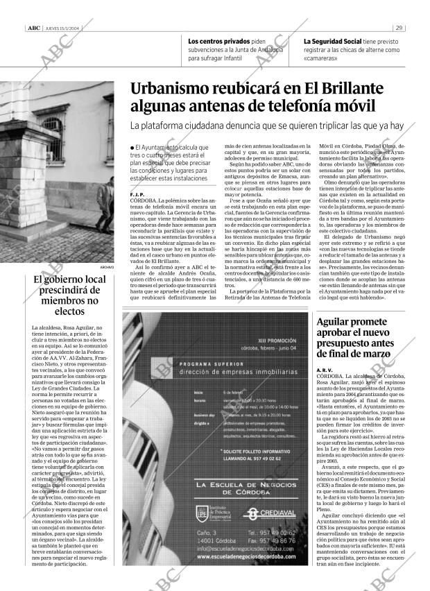 ABC CORDOBA 15-01-2004 página 29
