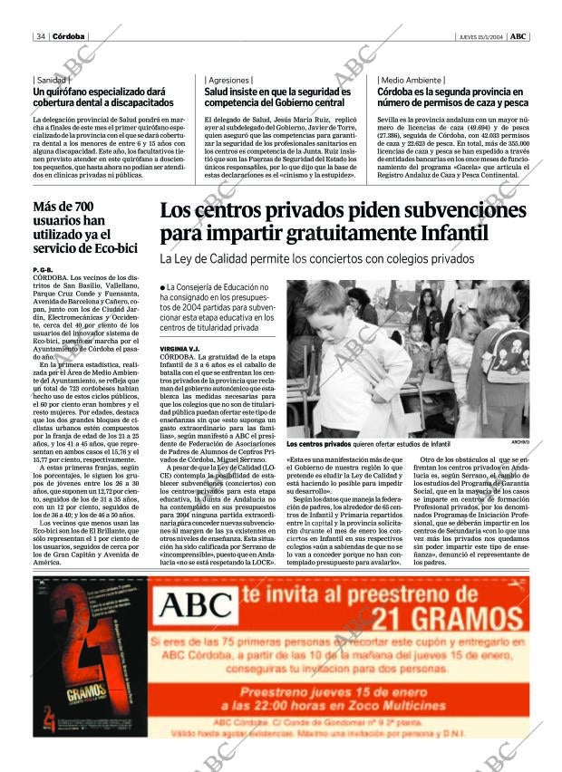 ABC CORDOBA 15-01-2004 página 34