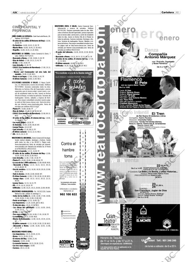 ABC CORDOBA 15-01-2004 página 61
