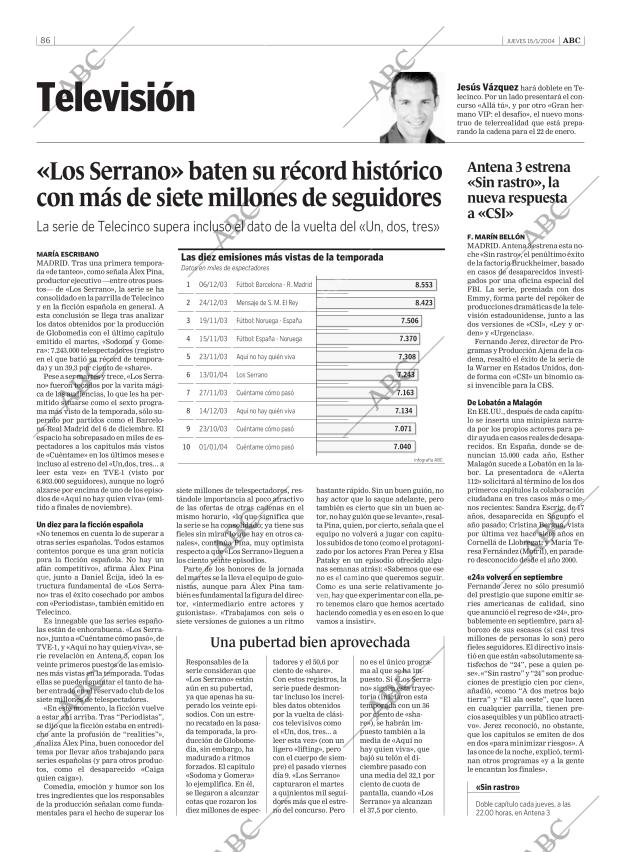 ABC CORDOBA 15-01-2004 página 86