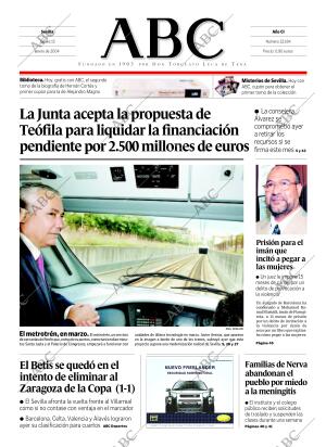 ABC SEVILLA 15-01-2004 página 1