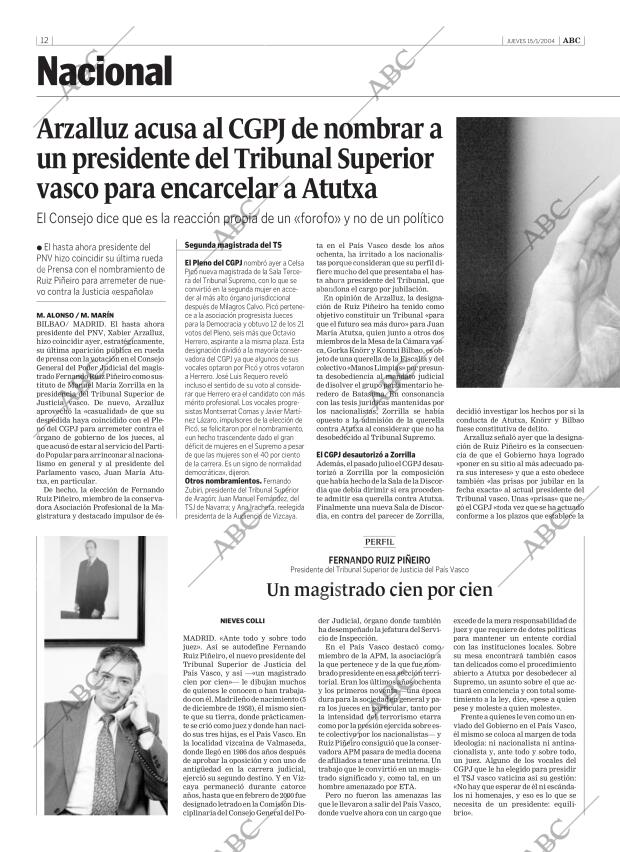 ABC SEVILLA 15-01-2004 página 12