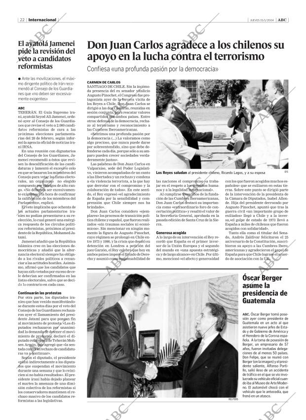 ABC SEVILLA 15-01-2004 página 22