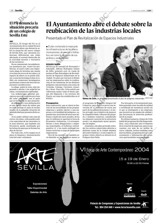 ABC SEVILLA 15-01-2004 página 28