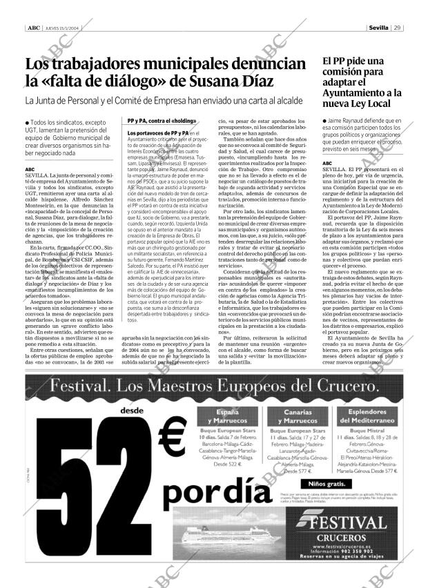 ABC SEVILLA 15-01-2004 página 29