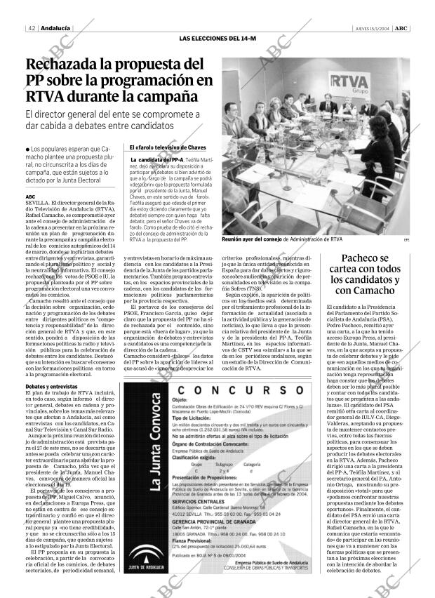 ABC SEVILLA 15-01-2004 página 42
