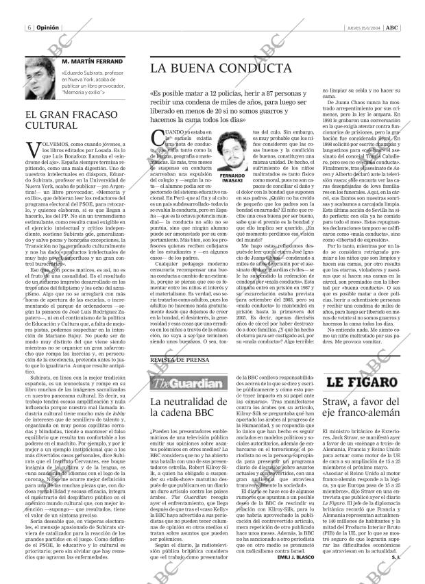 ABC SEVILLA 15-01-2004 página 6