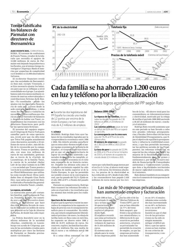 ABC SEVILLA 15-01-2004 página 70