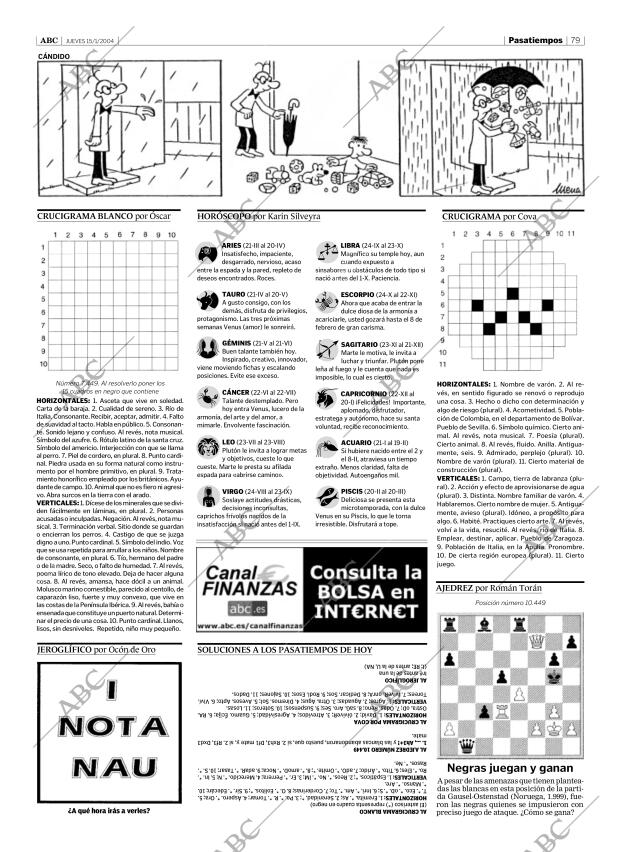 ABC SEVILLA 15-01-2004 página 79