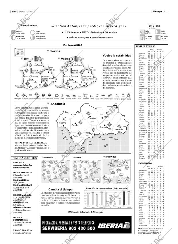 ABC SEVILLA 17-01-2004 página 41