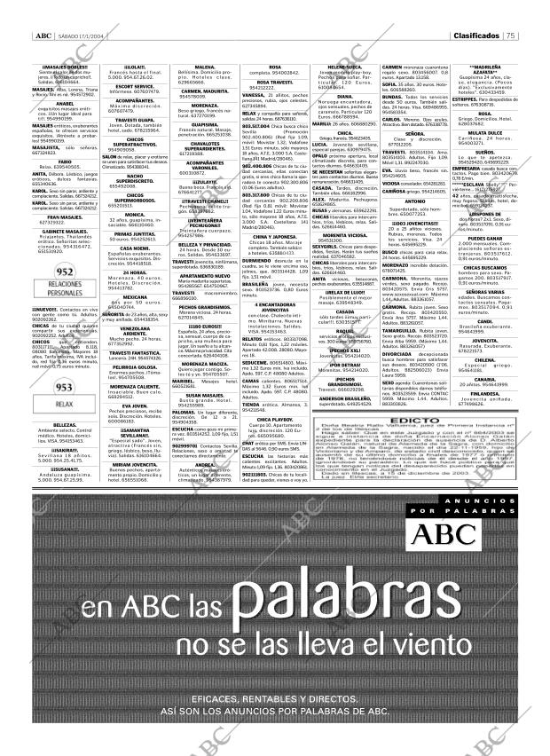 ABC SEVILLA 17-01-2004 página 75