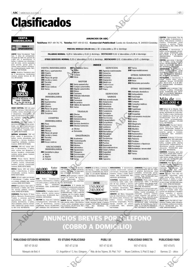 ABC CORDOBA 21-01-2004 página 65