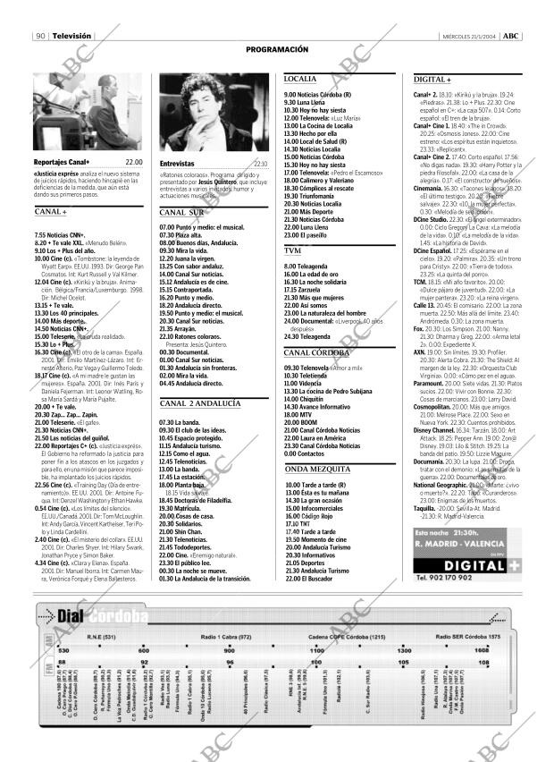 ABC CORDOBA 21-01-2004 página 90