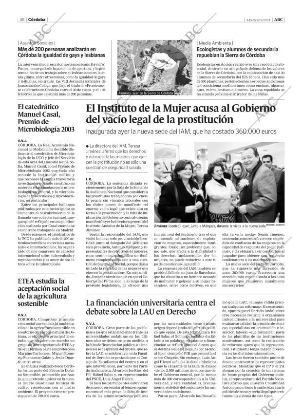 ABC CORDOBA 22-01-2004 página 36
