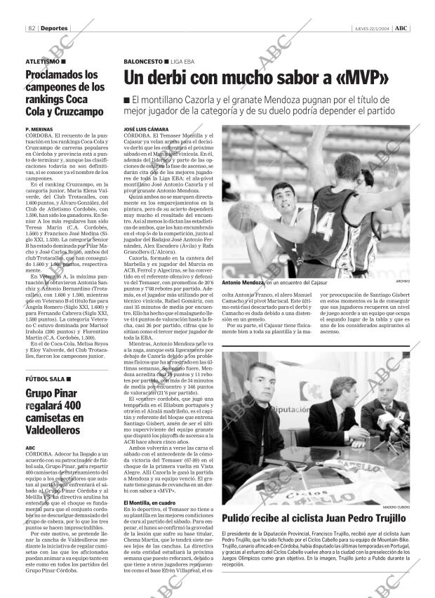 ABC CORDOBA 22-01-2004 página 82