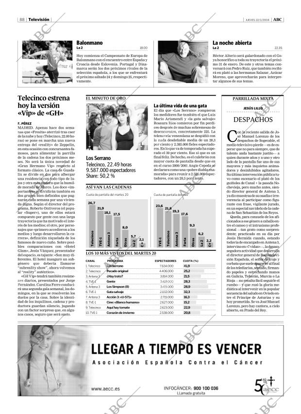 ABC CORDOBA 22-01-2004 página 88