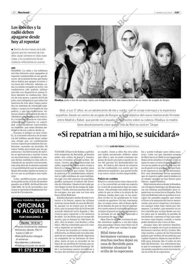 ABC CORDOBA 23-01-2004 página 20