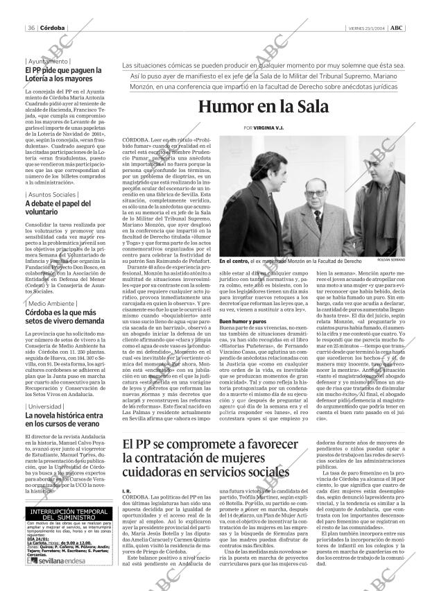 ABC CORDOBA 23-01-2004 página 36