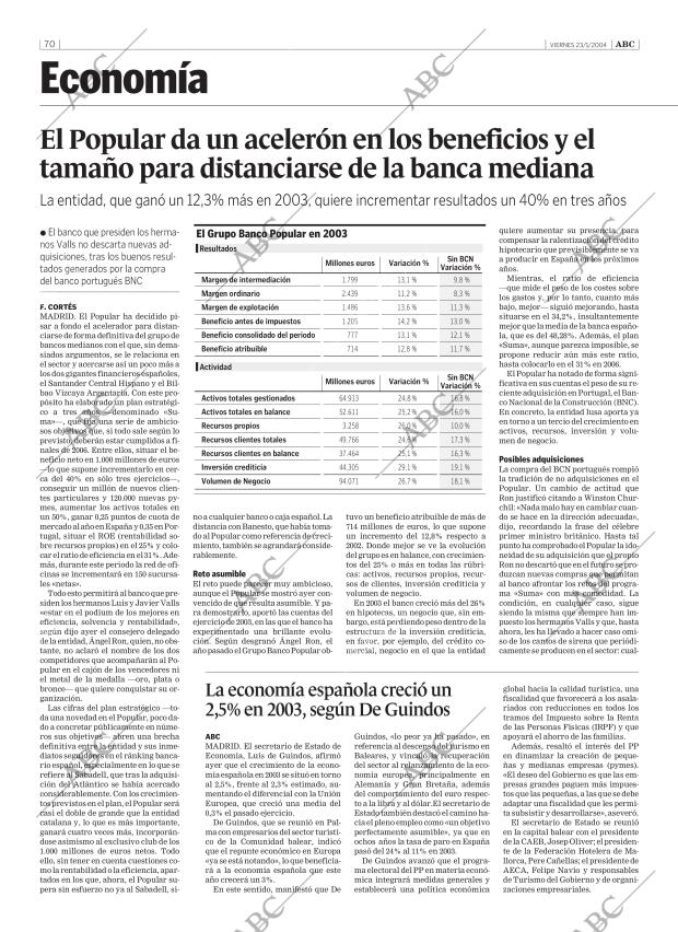 ABC CORDOBA 23-01-2004 página 70