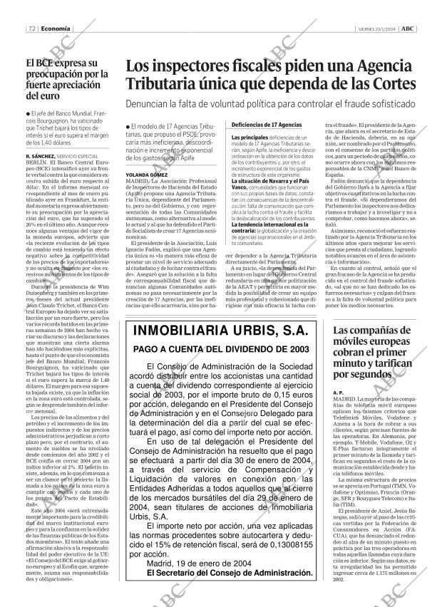 ABC CORDOBA 23-01-2004 página 72