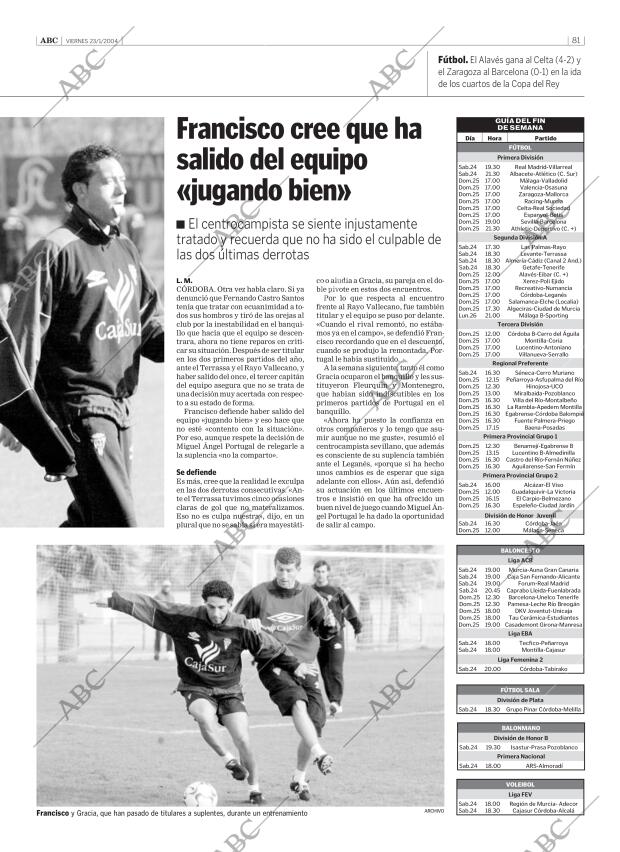 ABC CORDOBA 23-01-2004 página 81