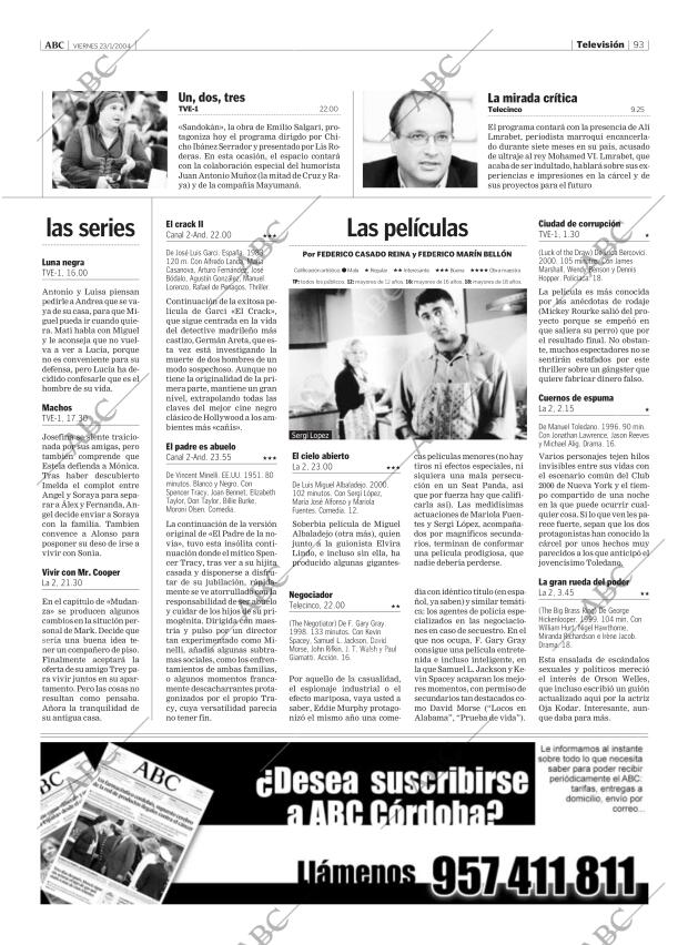 ABC CORDOBA 23-01-2004 página 93