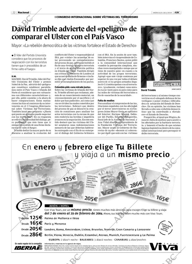 ABC MADRID 28-01-2004 página 22