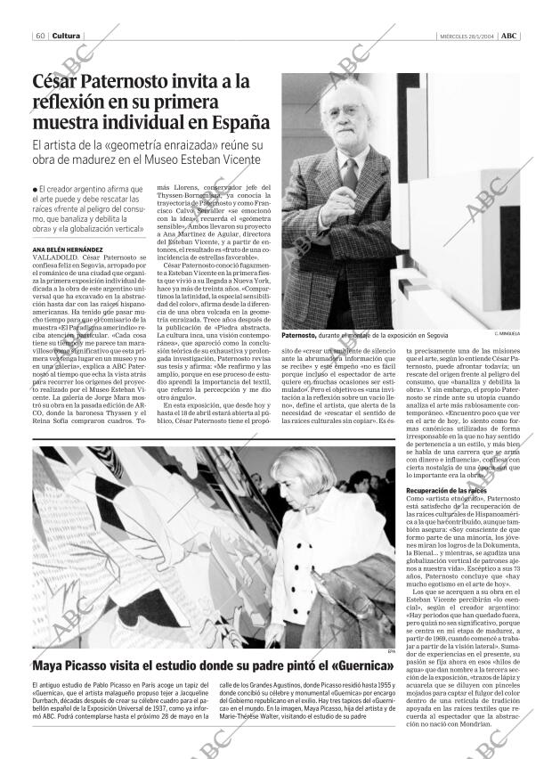 ABC MADRID 28-01-2004 página 60