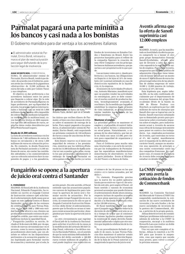 ABC MADRID 28-01-2004 página 91