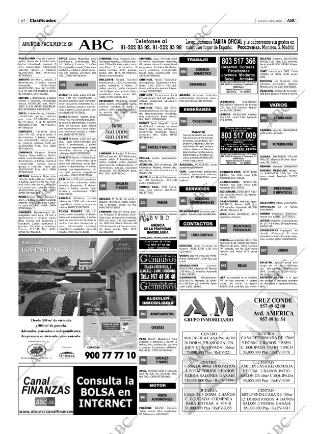 ABC CORDOBA 29-01-2004 página 64
