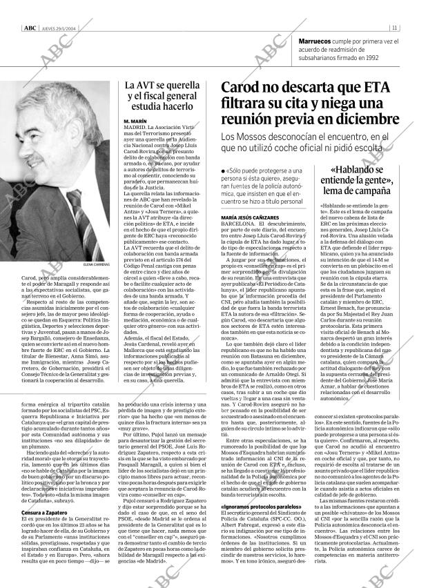 ABC MADRID 29-01-2004 página 11