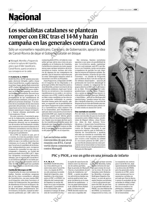 ABC MADRID 30-01-2004 página 10