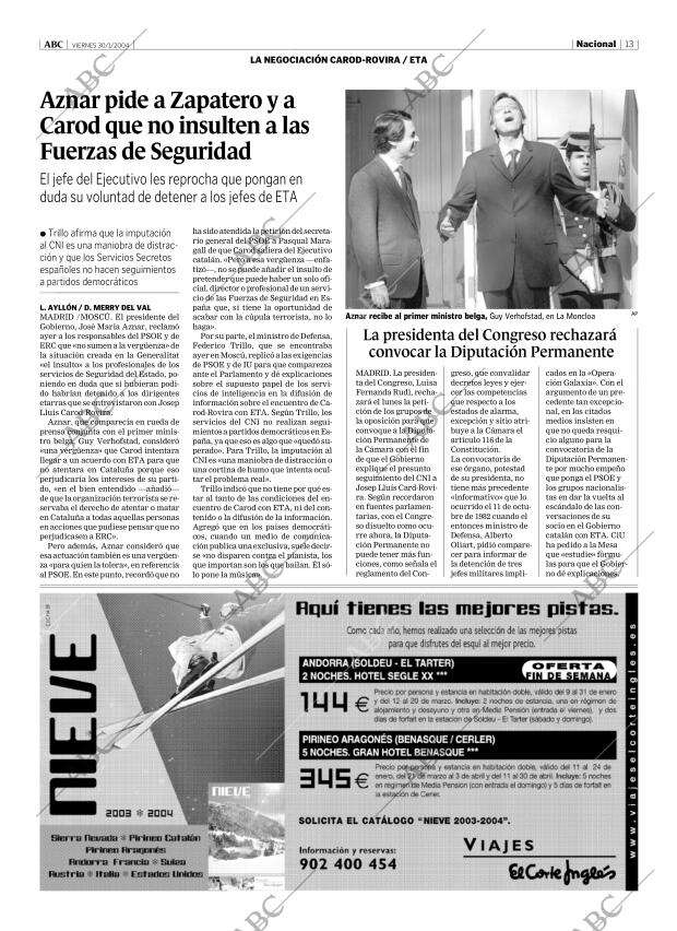 ABC MADRID 30-01-2004 página 13