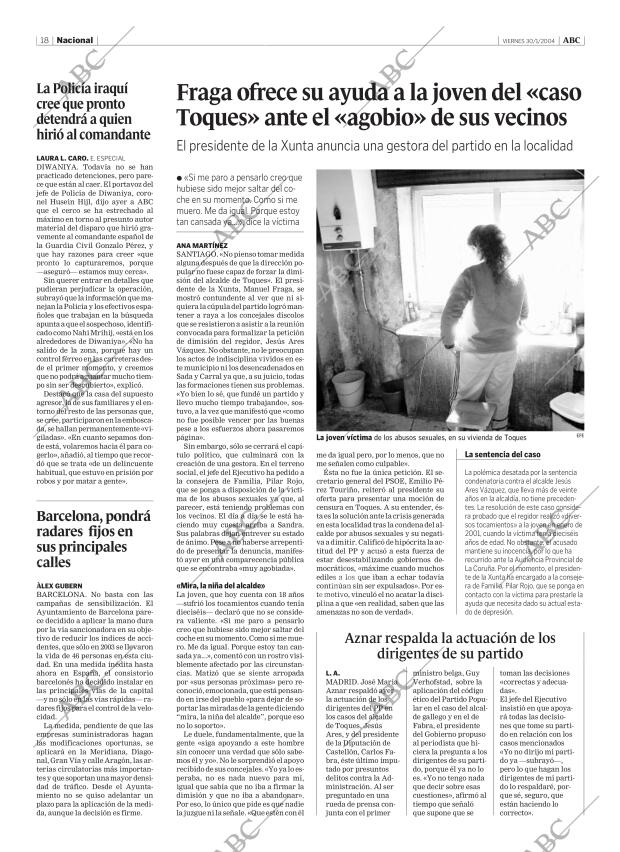 ABC MADRID 30-01-2004 página 18
