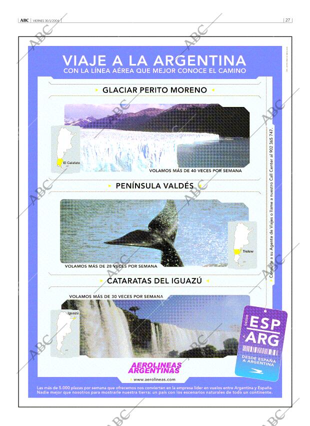 ABC MADRID 30-01-2004 página 27