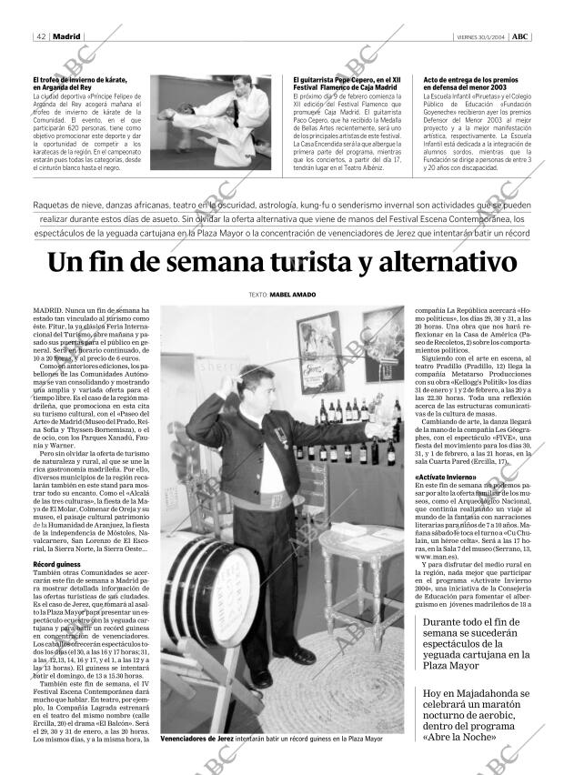 ABC MADRID 30-01-2004 página 42