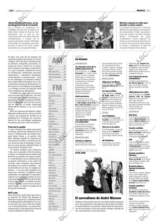 ABC MADRID 30-01-2004 página 43
