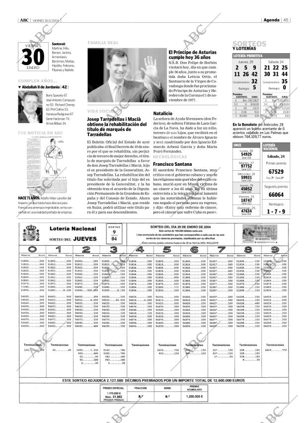 ABC MADRID 30-01-2004 página 45
