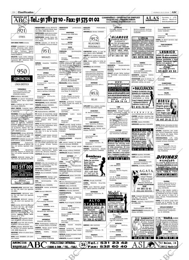 ABC MADRID 30-01-2004 página 84