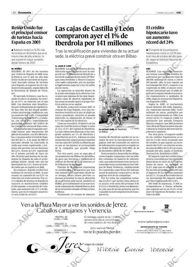 ABC MADRID 30-01-2004 página 88