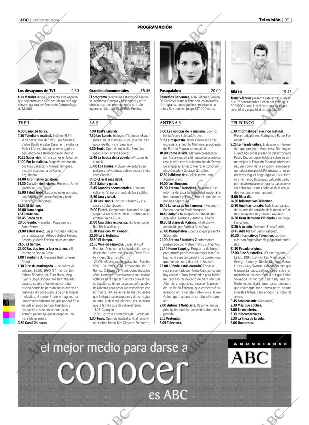 ABC SEVILLA 30-01-2004 página 99