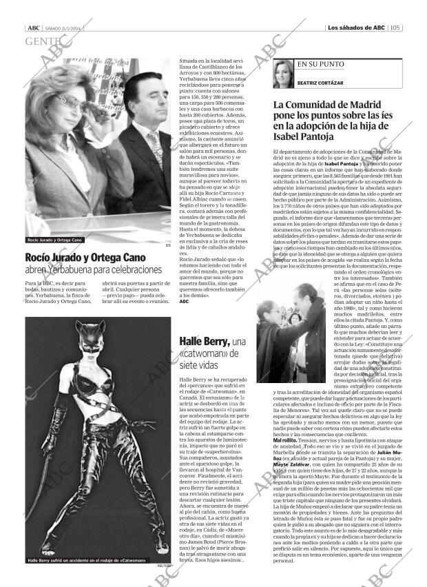 ABC MADRID 31-01-2004 página 105