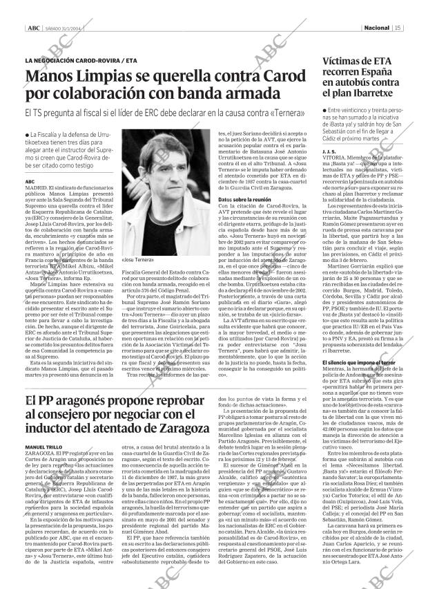 ABC MADRID 31-01-2004 página 15