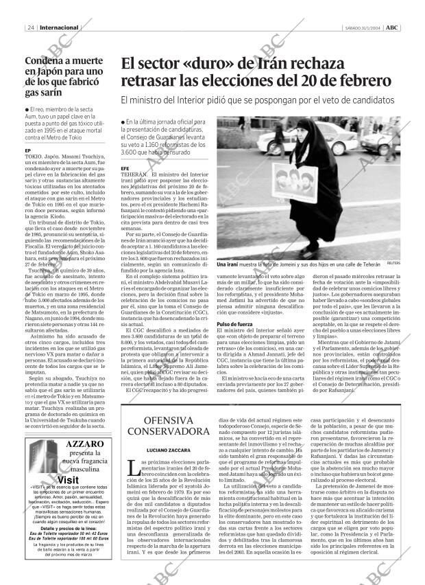 ABC MADRID 31-01-2004 página 24
